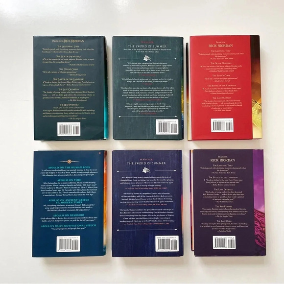 📚PICK 3 - Rick Riordan Greek Mythology Novels Book Set Series - Picture 2 of 7